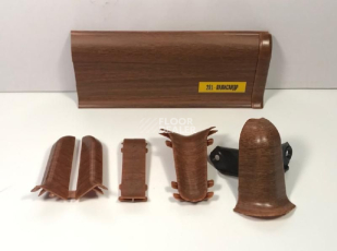 Плинтус Плинтус Ideal Comfort 55mm Палисандр 281 фото 1 | FLOORDEALER